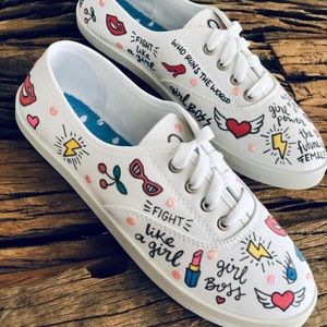 Hand-Painted Custom Shoes